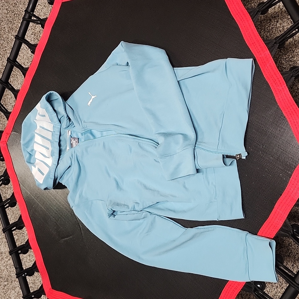 Puma zip up hoodie/jacket (SUPER SOFT) BUTTER SOFT. size M. #3